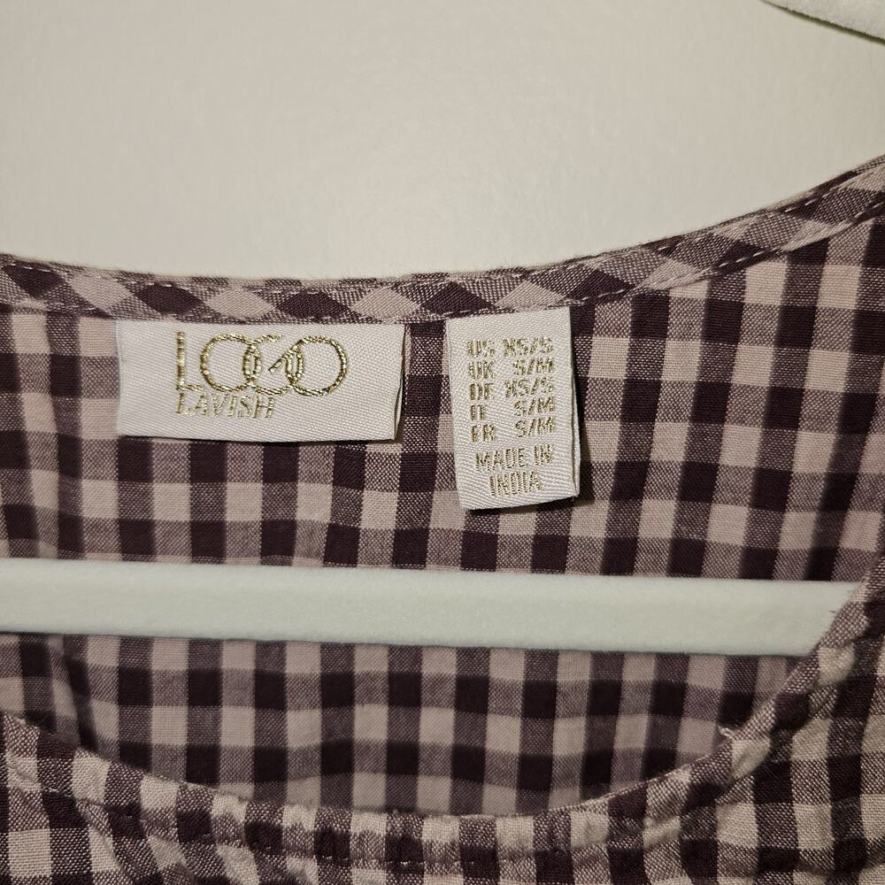 Logo Lavish Boho Festival Hi Lo Top Kimono Sleeves Oversized XS (fit up to 1X) - Picture 4 of 9